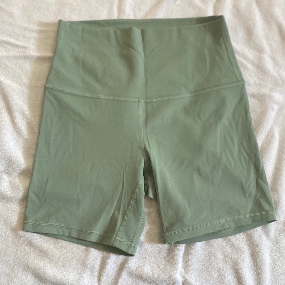 Lululemon Athletica Green Athletic Shorts